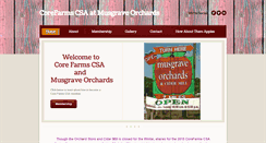 Desktop Screenshot of corefarmscsa.com